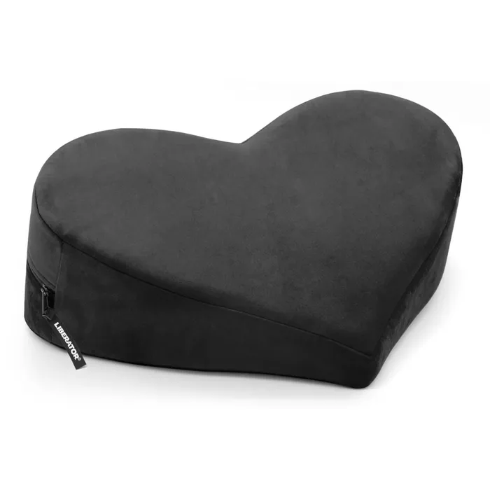 Anal Liberator Heart Wedge Sex Positioning Cushion Black Liberator