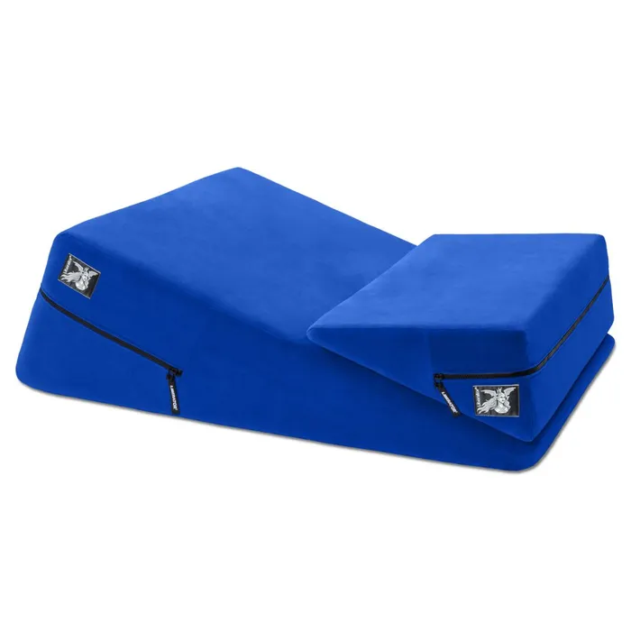 Anal Liberator Liberator 30 Inch Wedge and Ramp Combo Sex Positioning Cushion 30 Inches Blue