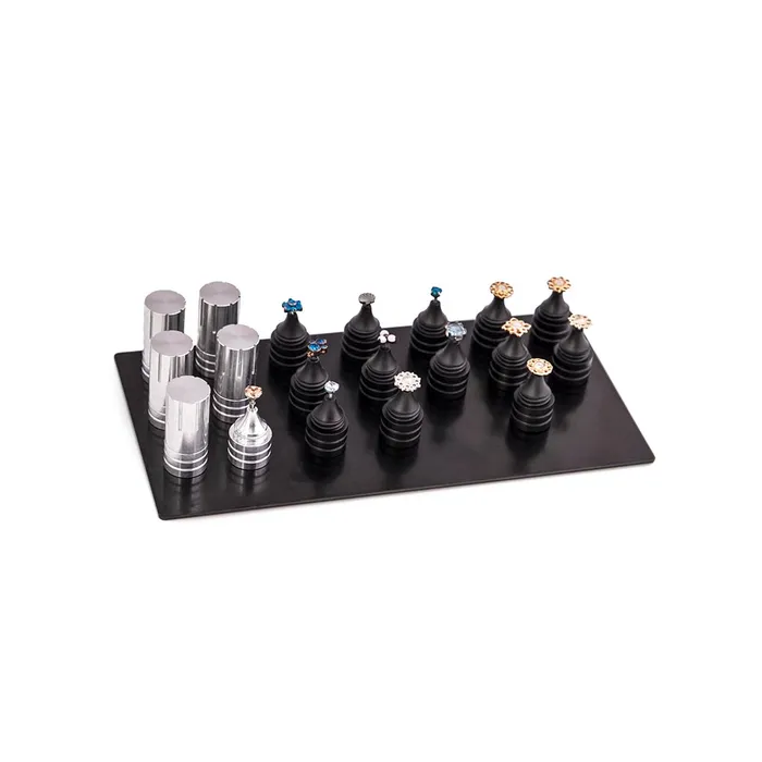 Anal Painful Pleasures Internal 12mm Black Plastic Magnetic Body Jewelry Holder Price Per 1