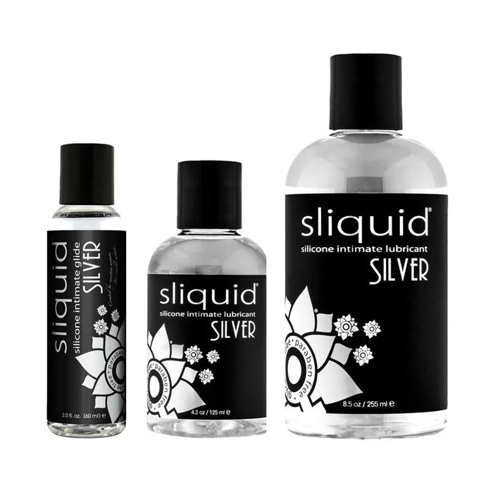 Anal Sliquid Naturals Silver SiliconeBased Intimate Lubricants Sliquid LLC Anal Sliquid Naturals Silver SiliconeBased Intimate Lubricants Sliquid LLC