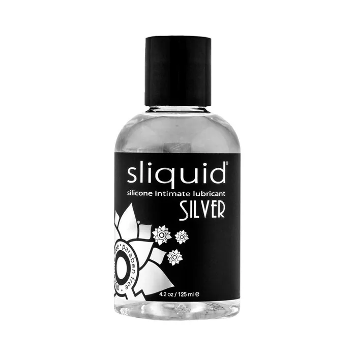 Anal Sliquid Naturals Silver SiliconeBased Intimate Lubricants Sliquid LLC
