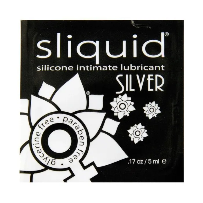 Anal Sliquid Naturals Silver SiliconeBased Intimate Lubricants Sliquid LLC