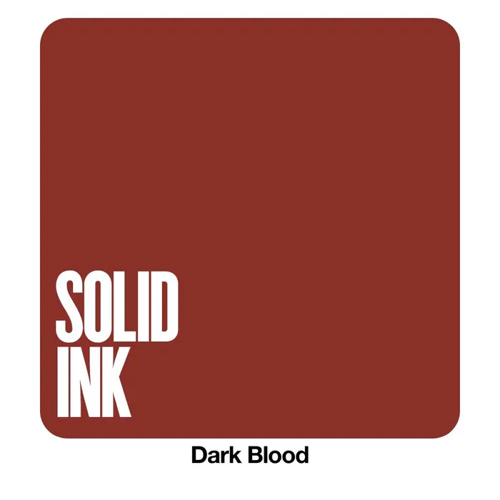 Anal Solid Ink Dark Blood Solid Ink 1oz Bottle