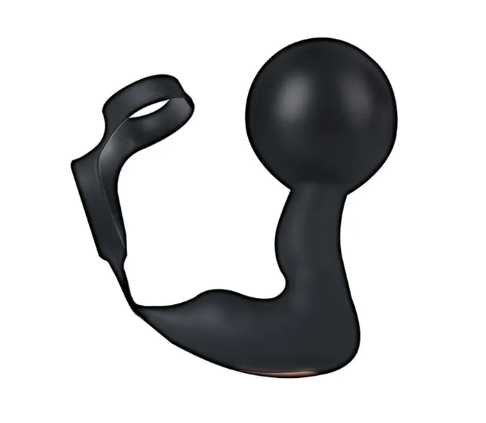 Atomic Inflatable PSpot Vibe Black Novelties By Nasswalk Inc Vibrators