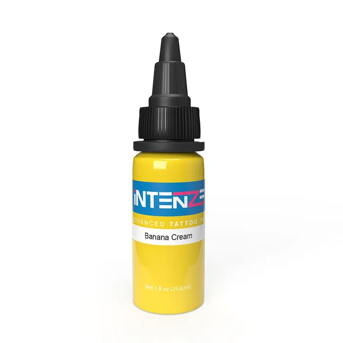 Banana Cream Intenze Tattoo Ink Pick Size Intenze Male Sex Toys