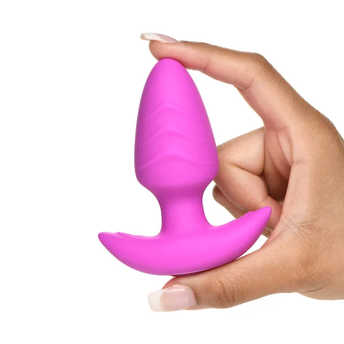 BANG Rotating Vibrating Silicone Butt Plug with Remote XR Brands Male Sex Toys