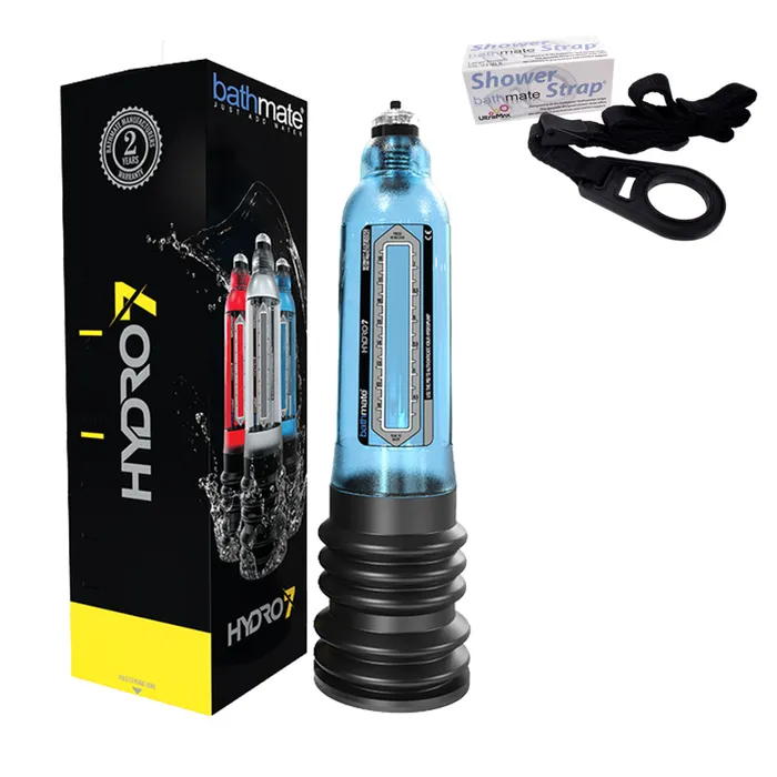 Bathmate Male Sex Toys Bathmate Hydro Pump Hydro7 Penis Enlargement Hydro Pump Blue Bathmate Male Sex Toys Bathmate Hydro Pump Hydro7 Penis Enlargement Hydro Pump Blue