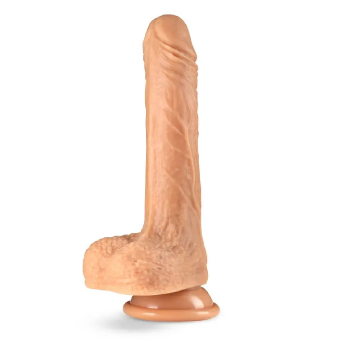 Blush Dildos Dr Grey 7 Inch Thrusting Rotating Silicone Dildo Vanilla