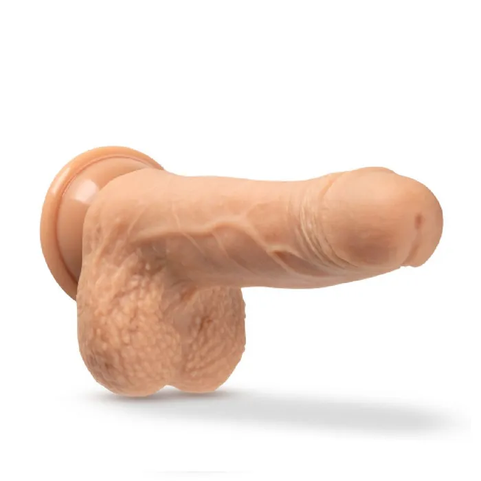 Blush Dildos Dr Grey 7 Inch Thrusting Rotating Silicone Dildo Vanilla