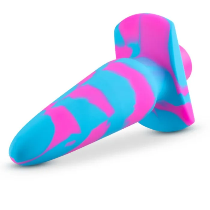 Blush Female Sex Toys Vibrotize 10 Function Vibrating Silicone Butt Plug