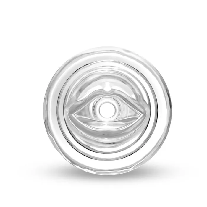 Blush Male Sex Toys All Nighter Glow in the Dark Textured Clear Self Lubricating Stroker
