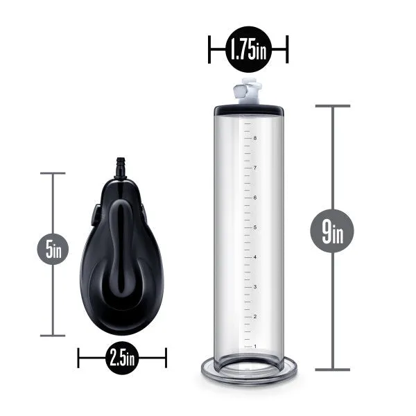 Blush Male Sex Toys Performance VX9 Vacuum Penis Pump
