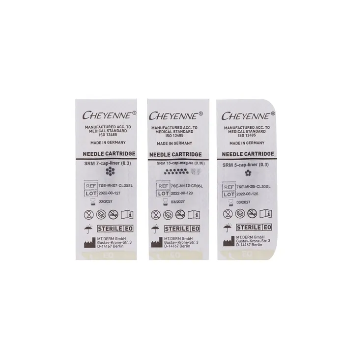 Cheyenne Capillary Cartridge Needles Sample Set of 3 Cheyenne Anal