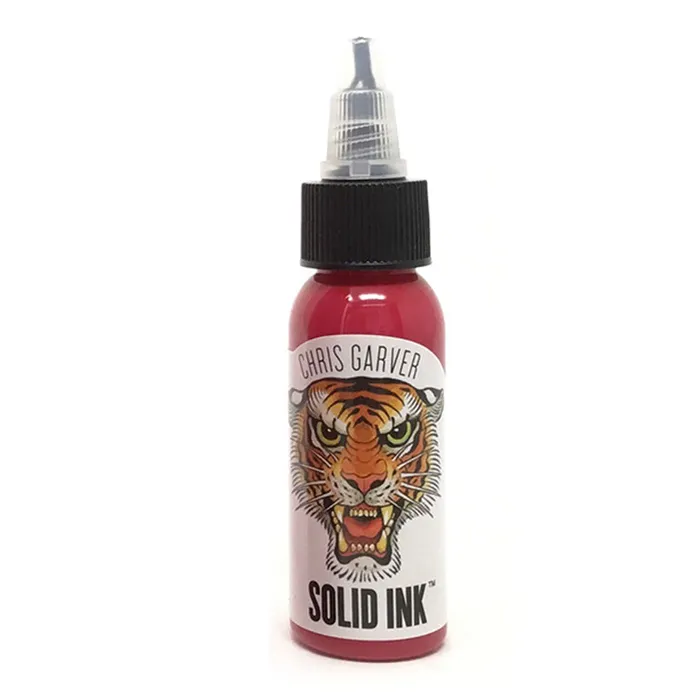 Chris Garver Peony Pink Solid Ink 1oz Bottle Solid Ink Vibrators