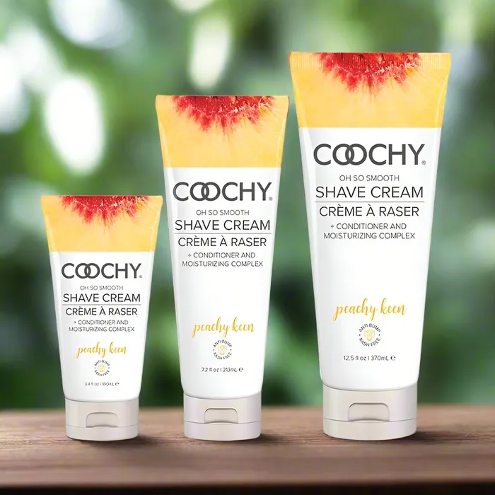 Classic Erotica Vibrators Coochy Shave Cream Peachy Keen