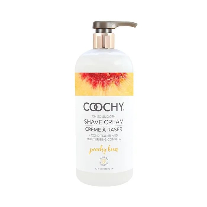 Classic Erotica Vibrators Coochy Shave Cream Peachy Keen