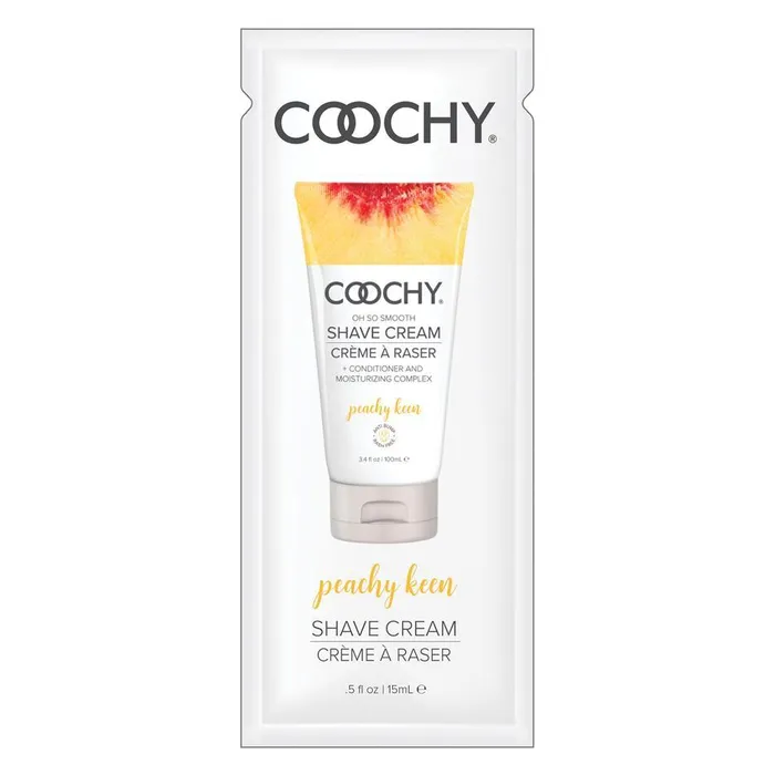 Classic Erotica Vibrators Coochy Shave Cream Peachy Keen