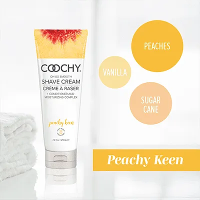 Classic Erotica Vibrators Coochy Shave Cream Peachy Keen