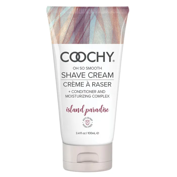 Coochy Shave Cream Oh So Smooth ISLAND PARADISE Intimate Expressions Vibrators