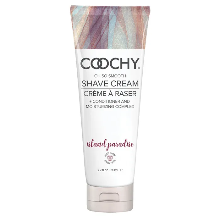 Coochy Shave Cream Oh So Smooth ISLAND PARADISE Intimate Expressions Vibrators