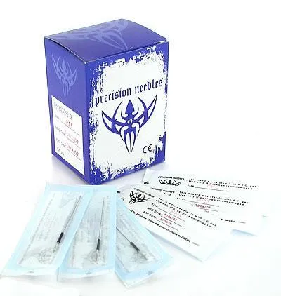 Cosmetic Tattoo Needles Prompt Round Style 3 Tight Box of 100 Precision Needles Anal