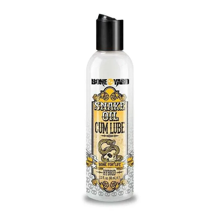 Couples Bone Yard Snake Oil Cum Lube 2 oz 59 ml Bone Yard
