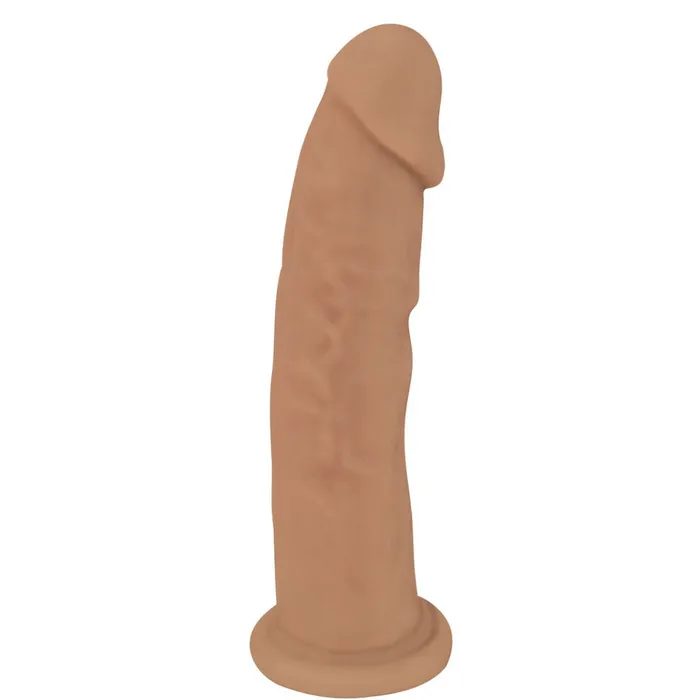 Curve Toys Dildos Fleshstixxx 6 Inch Bendable Silicone Dildo Caramel