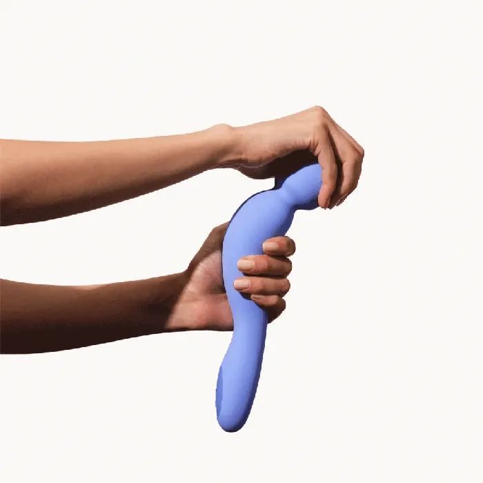 Dame Com Ergonomic Waterproof Wand Vibrator Periwinkle Dame Products Female Sex Toys Dame Com Ergonomic Waterproof Wand Vibrator Periwinkle Dame Products Female Sex Toys
