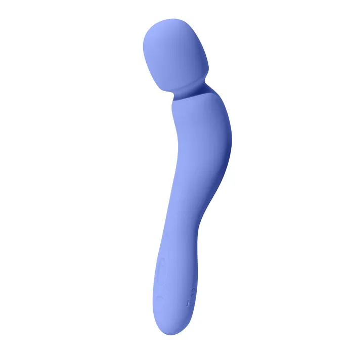 Dame Com Ergonomic Waterproof Wand Vibrator Periwinkle Dame Products Female Sex Toys