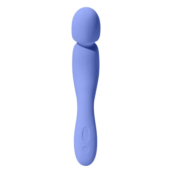 Dame Com Ergonomic Waterproof Wand Vibrator Periwinkle Dame Products Female Sex Toys