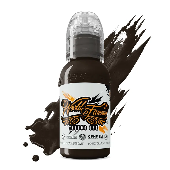 Dark Chocolate World Famous Tattoo Ink Pick Size World Famous Male Sex Toys
