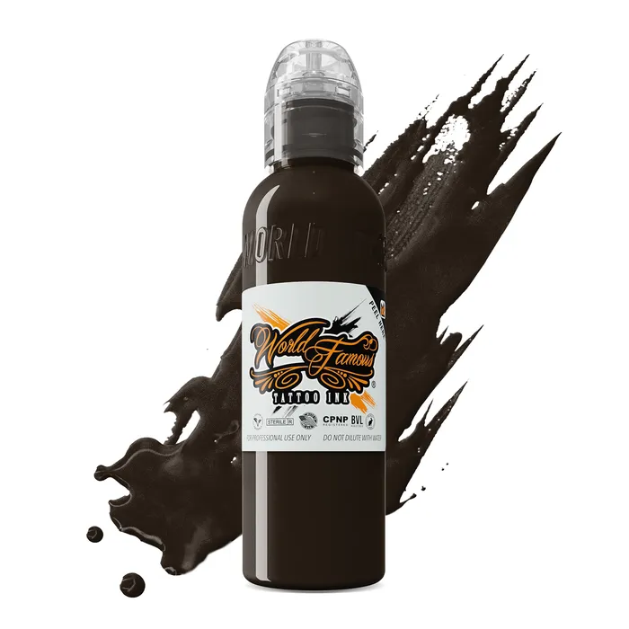 Dark Chocolate World Famous Tattoo Ink Pick Size World Famous Male Sex Toys