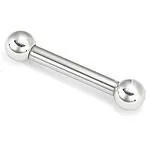 Dildos 10g Externally Threaded Stainless Steel Straight Barbell Painful Pleasures Dildos 10g Externally Threaded Stainless Steel Straight Barbell Painful Pleasures