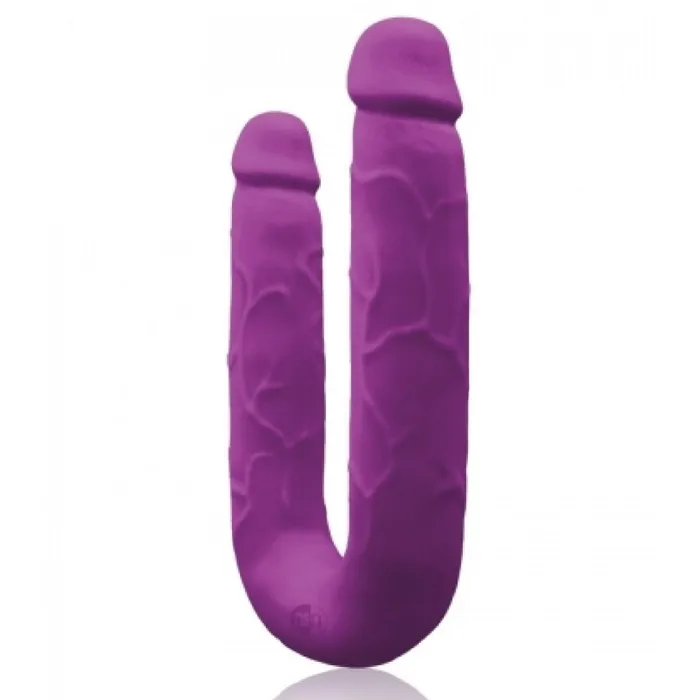 Dildos Colours Double Penetration U Shaped Dildo Purple NS Novelties