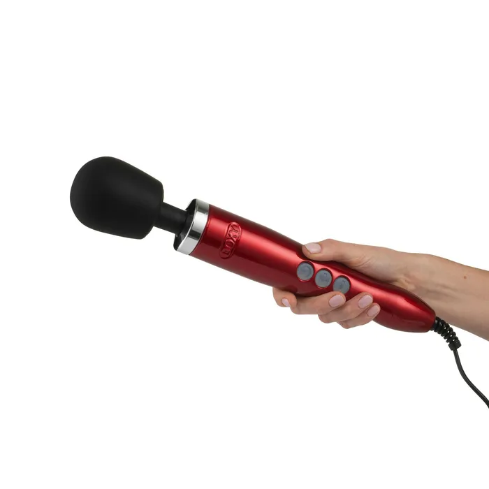 Doxy Vibrators Doxy Die Cast Extra Powerful Wand Vibrator Red