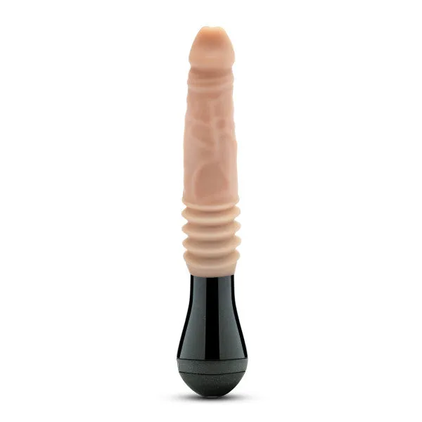 Dr Knight Vibrating Thrusting Gyrating Realistic Silicone Dildo Vanilla Blush Dildos