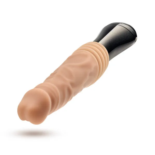 Dr Knight Vibrating Thrusting Gyrating Realistic Silicone Dildo Vanilla Blush Dildos