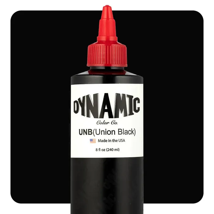Dynamic Anal Dynamic Union Black Tattoo Ink 8oz Bottle