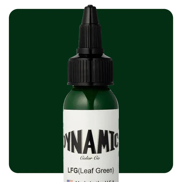 Dynamic Dynamic Leaf Green Tattoo Ink 1oz Bottle Vibrators