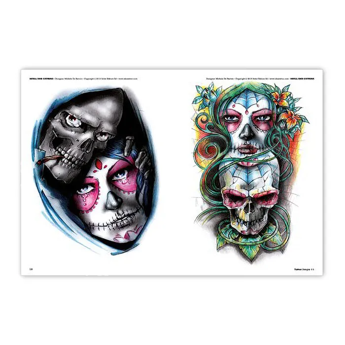 Elaborate Skull Designs Softcover Book 3ntini Vibrators