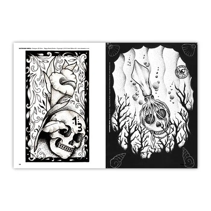 Elaborate Skull Designs Softcover Book 3ntini Vibrators