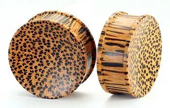 Elementals Organics Solid Coconut Wood Plug Price Per 1 Anal