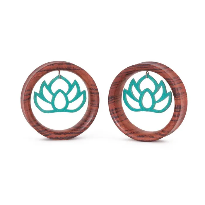 Elementals Organics Vibrators Dangling Turquoise Breathe Deep Open Lotus Red Tigerwood Tunnel 24mm50mm Price Per 1 Elementals Organics Vibrators Dangling Turquoise Breathe Deep Open Lotus Red Tigerwood Tunnel 24mm50mm Price Per 1