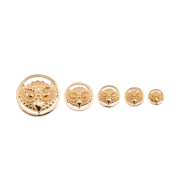 Elementals Organics Vibrators Gold Plated Brass Owl Insert Only Price Per 1