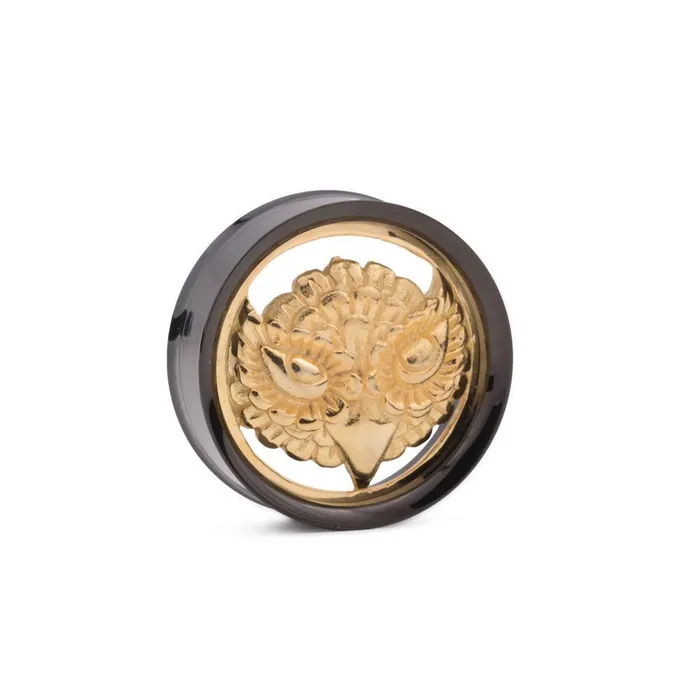 Elementals Organics Vibrators Gold Plated Brass Owl Insert Only Price Per 1