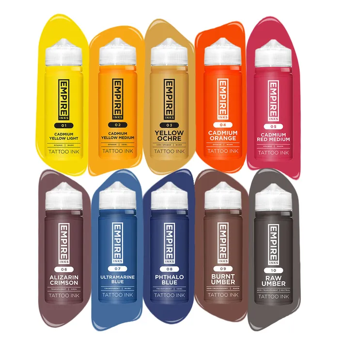 Empire Inks Female Sex Toys Empire Inks Color Set of 10 Bottles Pick Size