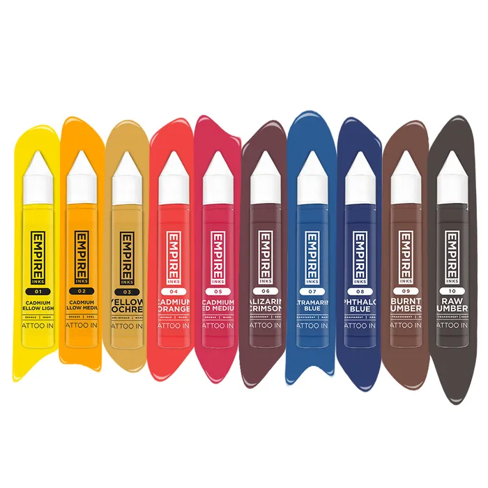 Empire Inks Female Sex Toys Empire Inks Color Set of 10 Bottles Pick Size