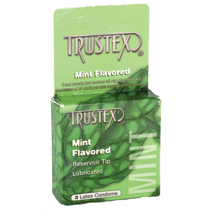 Enhancers Paradise Marketing Trustex Flavored Latex Lubricated Condoms Mint 3Pack Enhancers Paradise Marketing Trustex Flavored Latex Lubricated Condoms Mint 3Pack