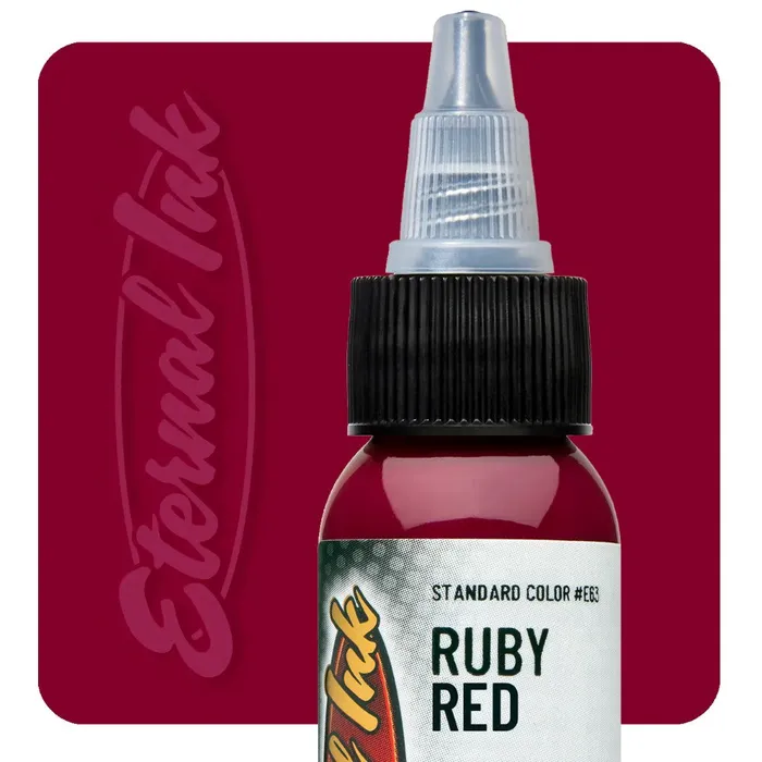Eternal Vibrators Ruby Red Eternal Tattoo Ink Pick Your Size
