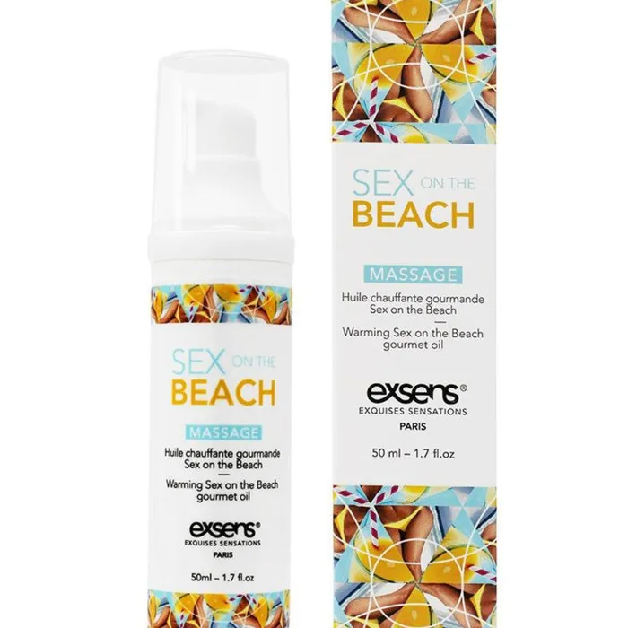 Exsens Sex on the Beach Flavored Warming Massage Oil 50ml Exsens Couples